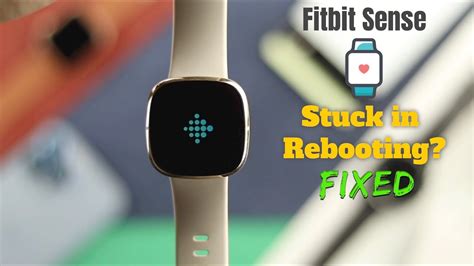 Charge 3 & Charge 4press and hold the button on your tracker for 8 seconds until you see a smiley icon and the device vibrates. . Fitbit sense stuck in boot loop